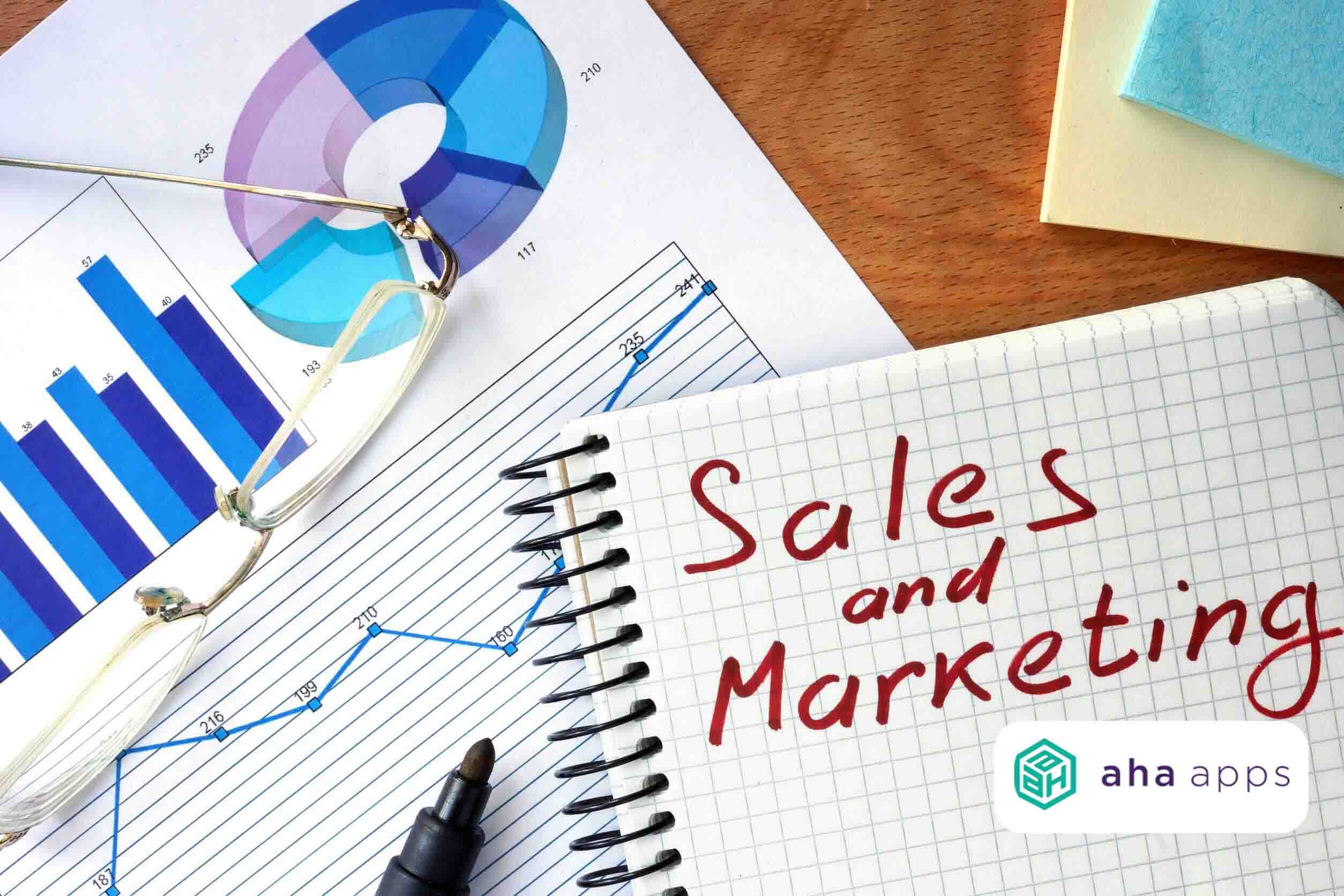CRM for sales and marketing - AhaApps