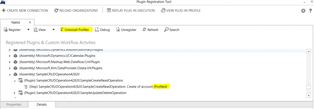 Plugin error log settings update in Dynamics 365 - AhaApps