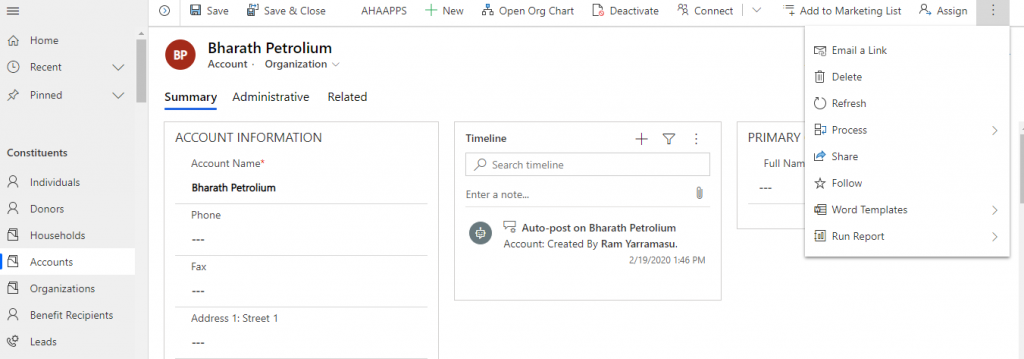 Missing Form Editor through command bar in Dynamics 365 - AhaApps