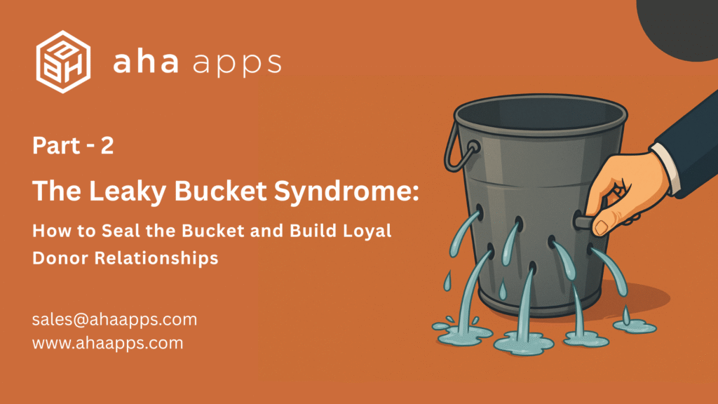 Leaky Bucket Syndrome For Nonprofits