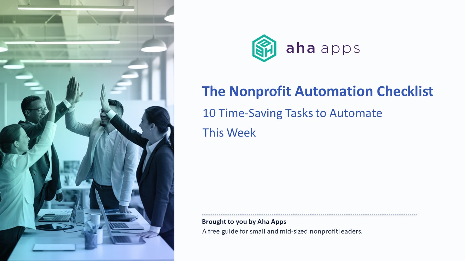 The Nonprofit Automation Checklist