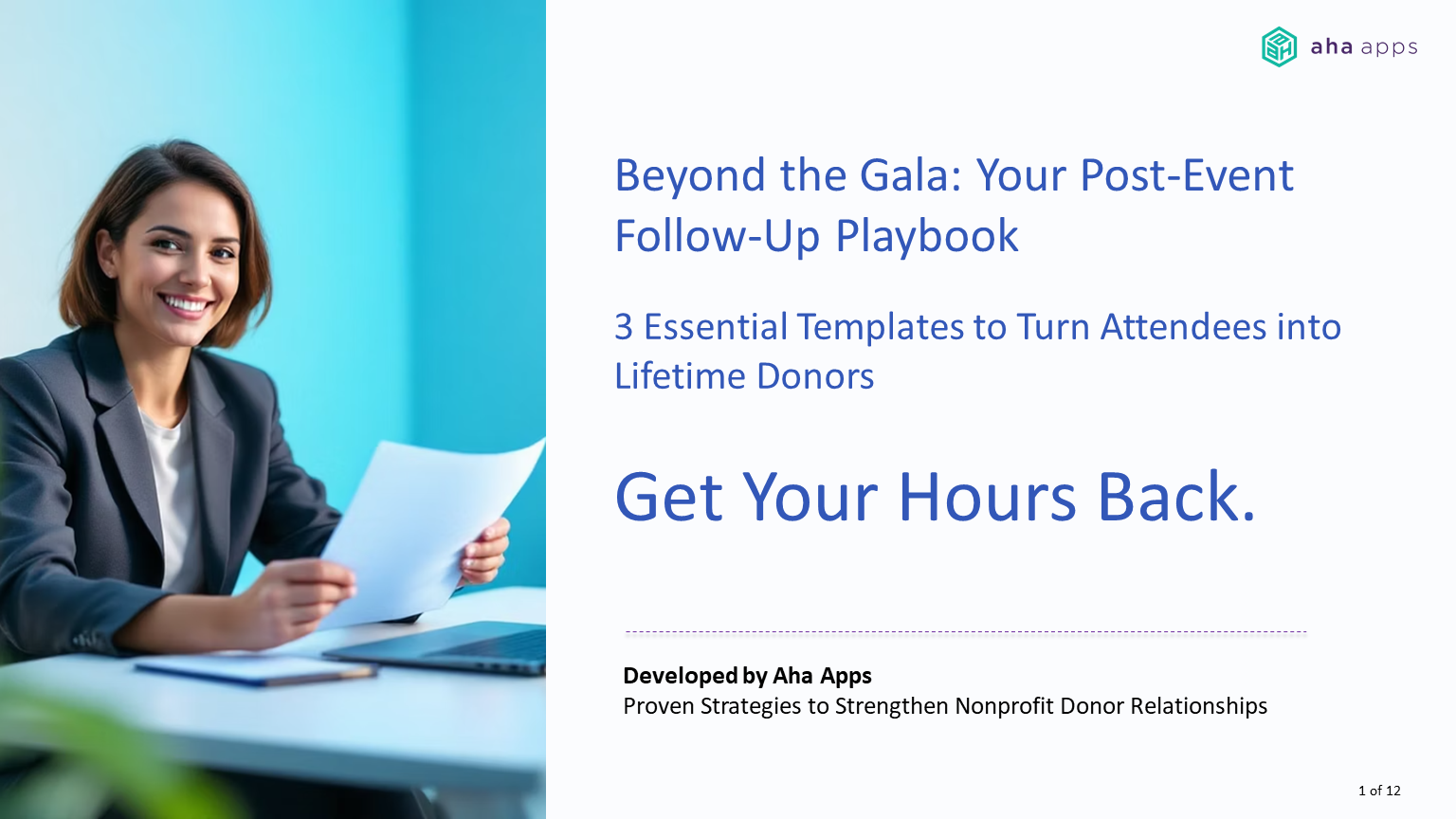 Beyond the Gala: Your Post-Event Follow-Up Playbook